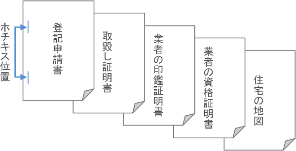 建物滅失登記の必要書類